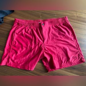 LASC Red Swim Shorts